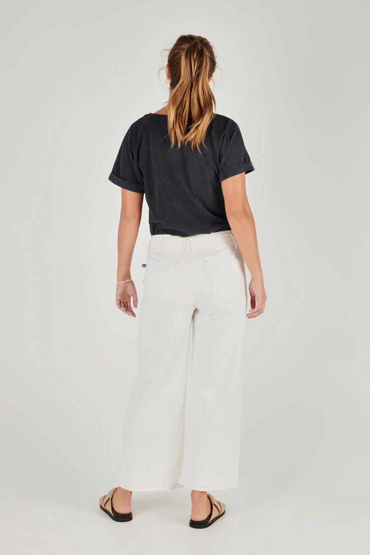 Wide Leg Jean | Off White