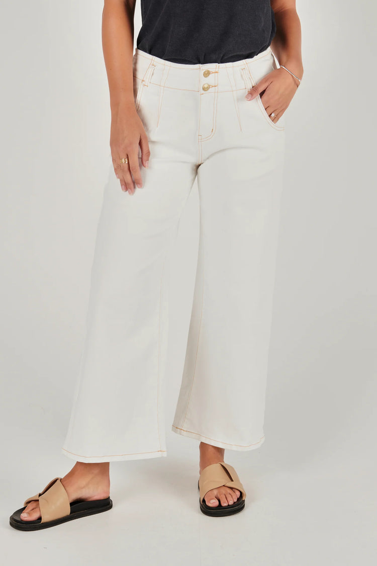 Wide Leg Jean | Off White