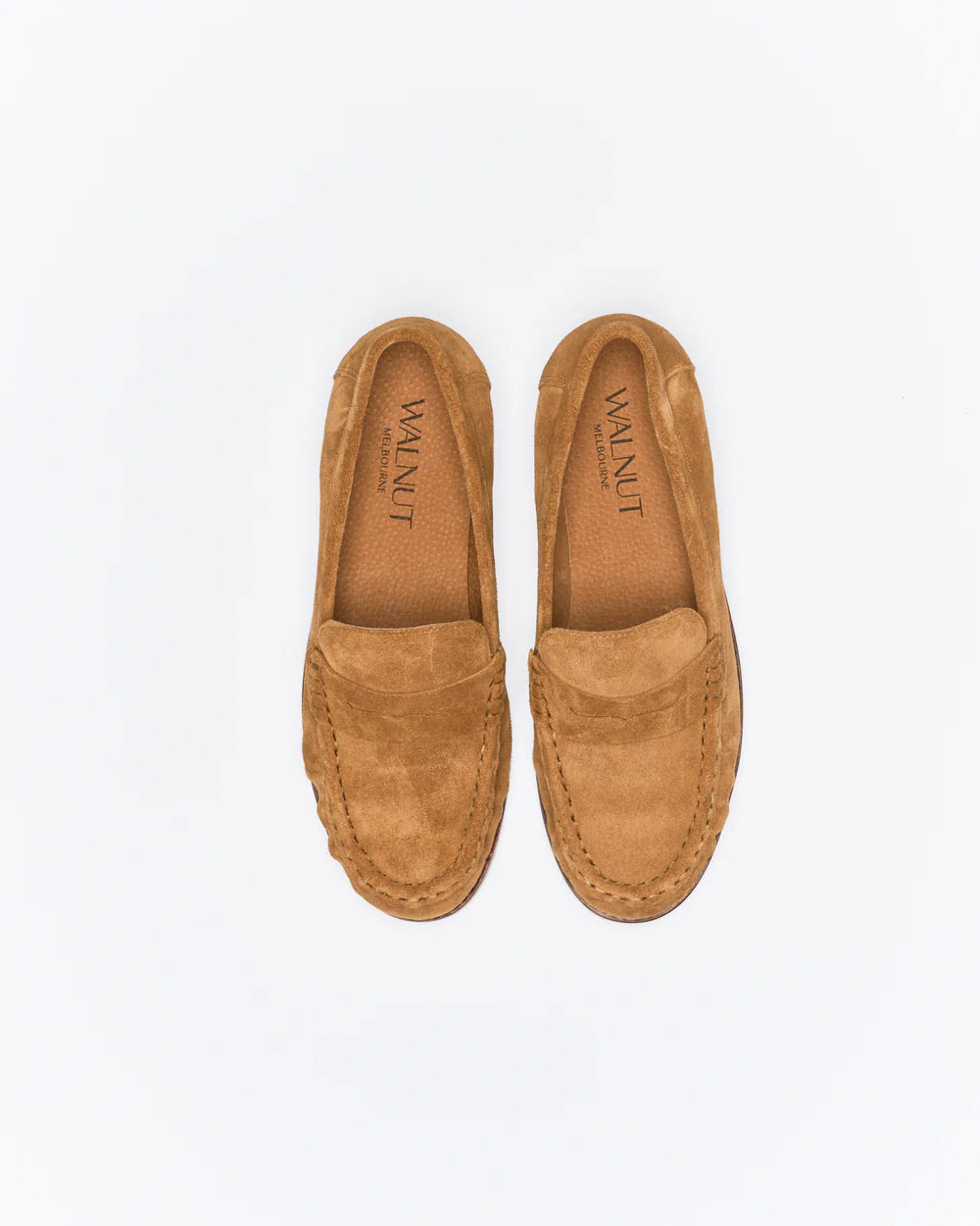 Hawk Leather Loafer | Tan Suede