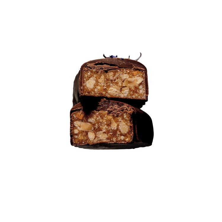 Loco Love Chocolate | Almond Caramel Crunch | Twin Pack