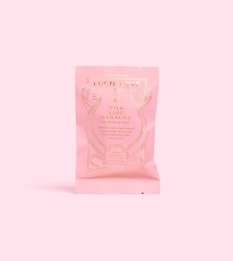 Loco Love Chocolate | Wild Rose Ganache | Twin Pack