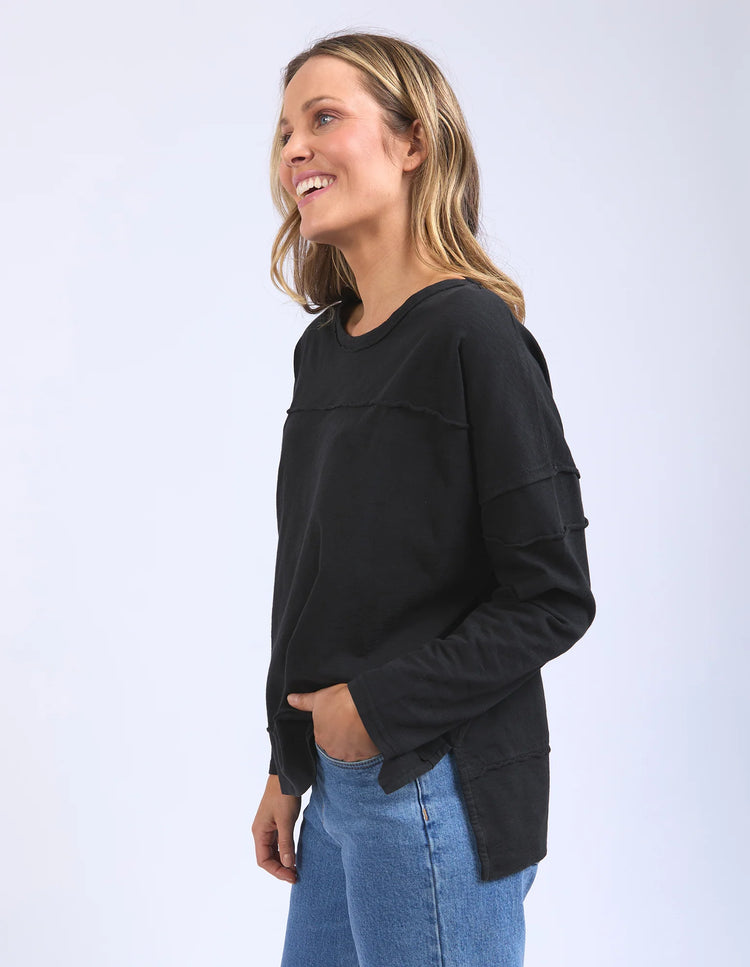 Jayne Throw On Top | Black