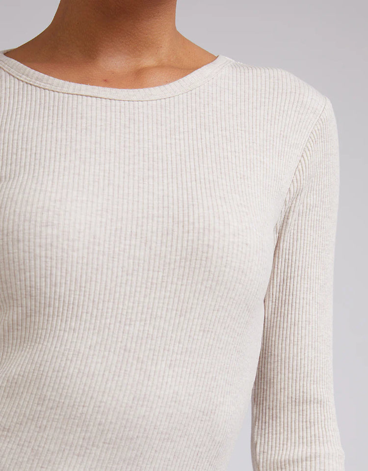 Rib L/S Tee