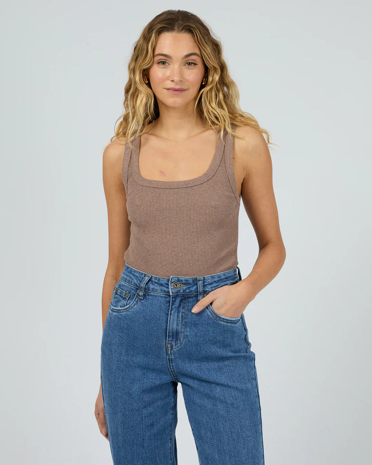 Mia Tank | Brown