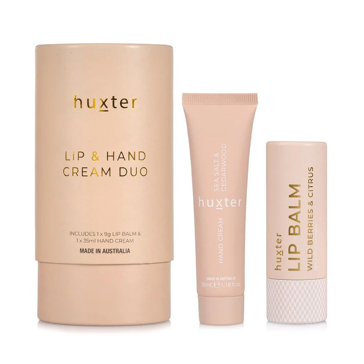 Lip & Hand Cream Duo | Sea Salt & Cedarwood