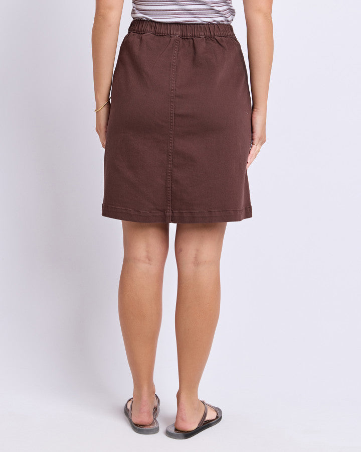 Amanda Skirt | Chocolate
