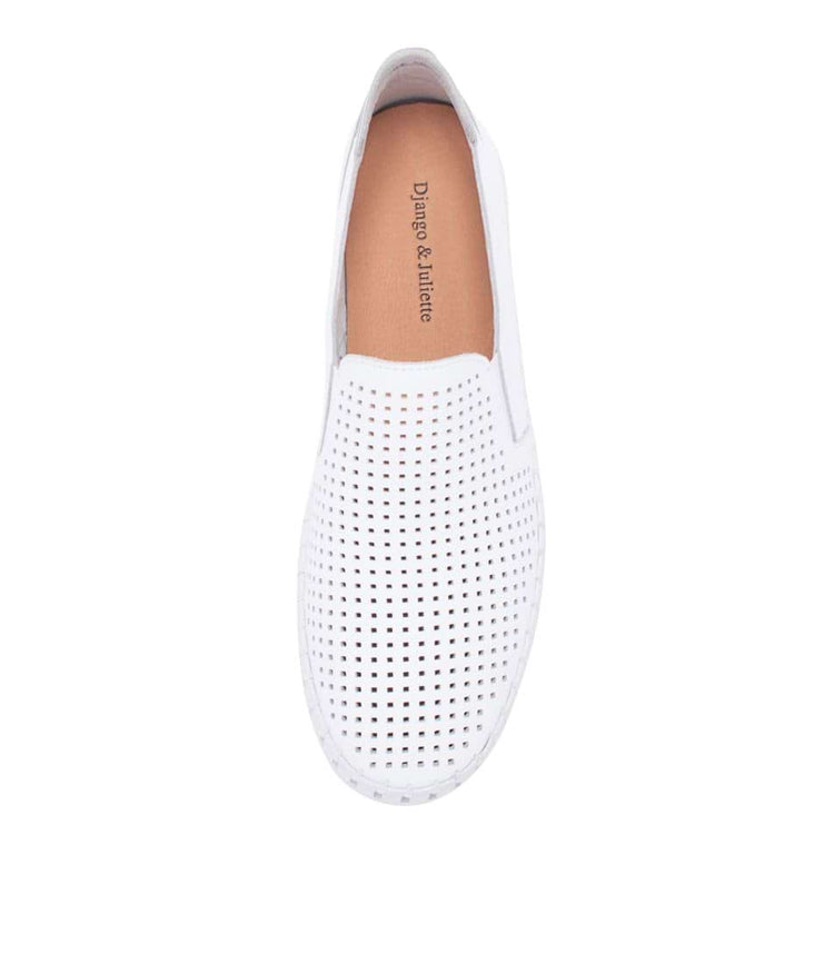 Bartas | White Leather