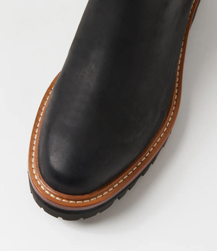 Femi Boot | Black Crazy Horse