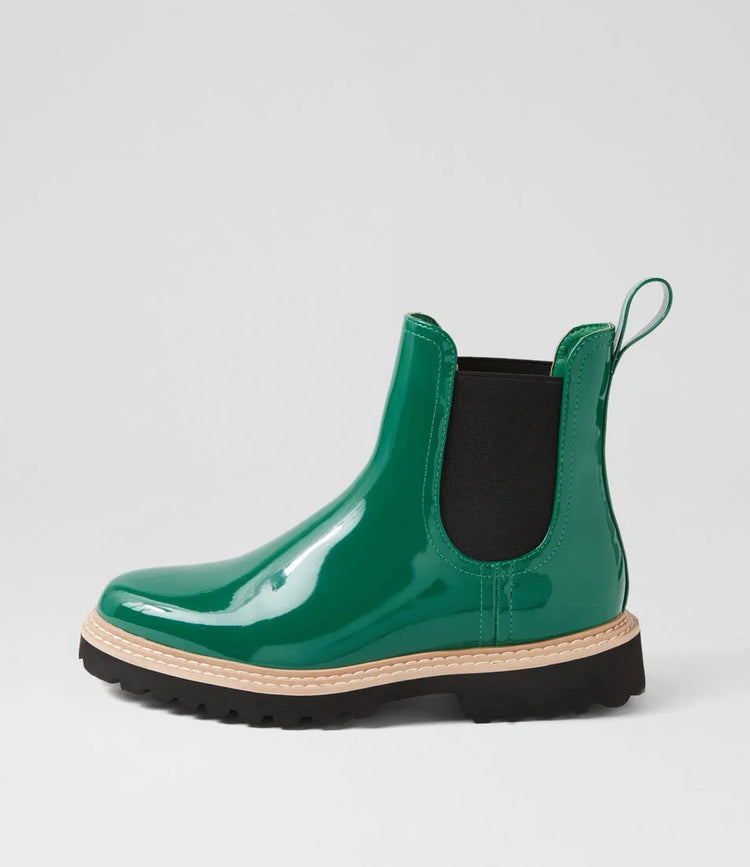 Gummie Gumboot Ankle Boots | Emerald