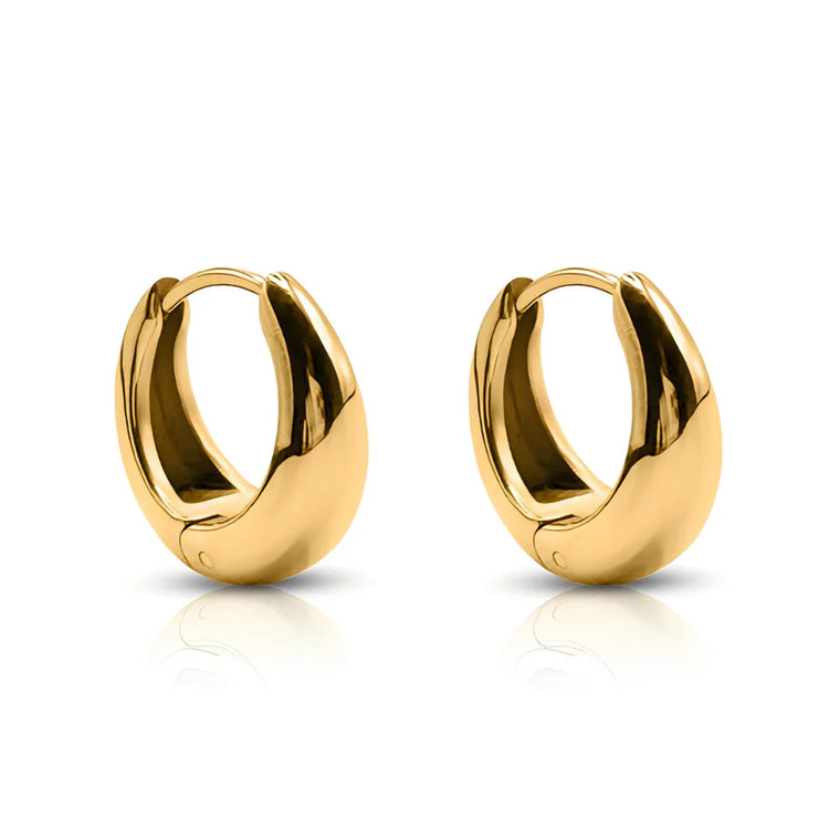 Empire Hoop Earrings