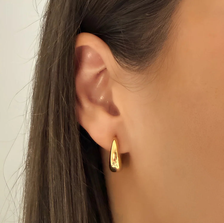 Empire Hoop Earrings