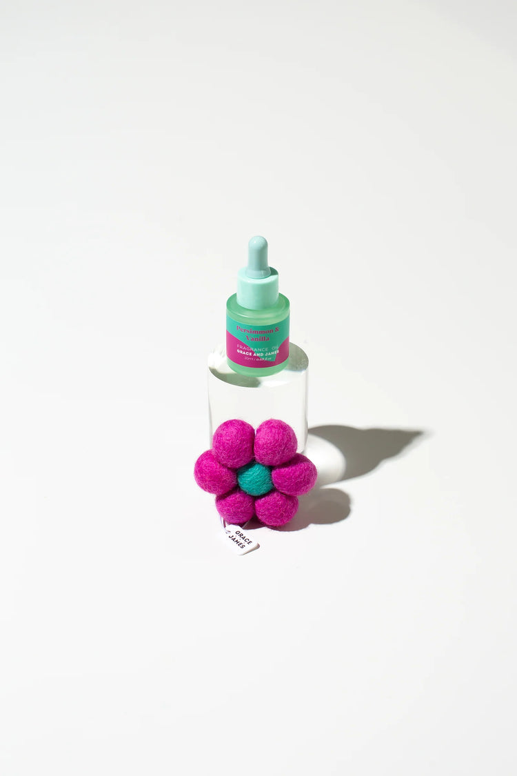 Persimmon & Vanilla - Felt Air Freshener