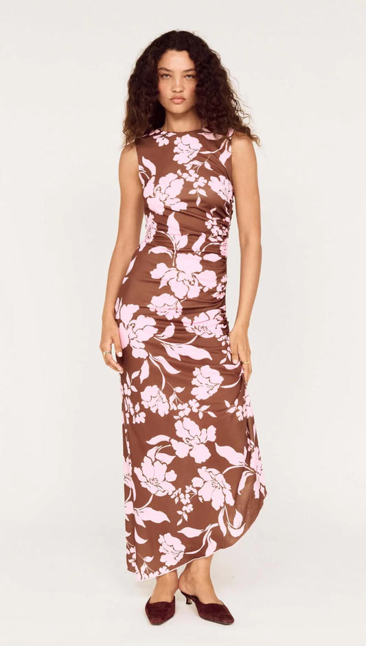 Uli Mesh Midi Dress