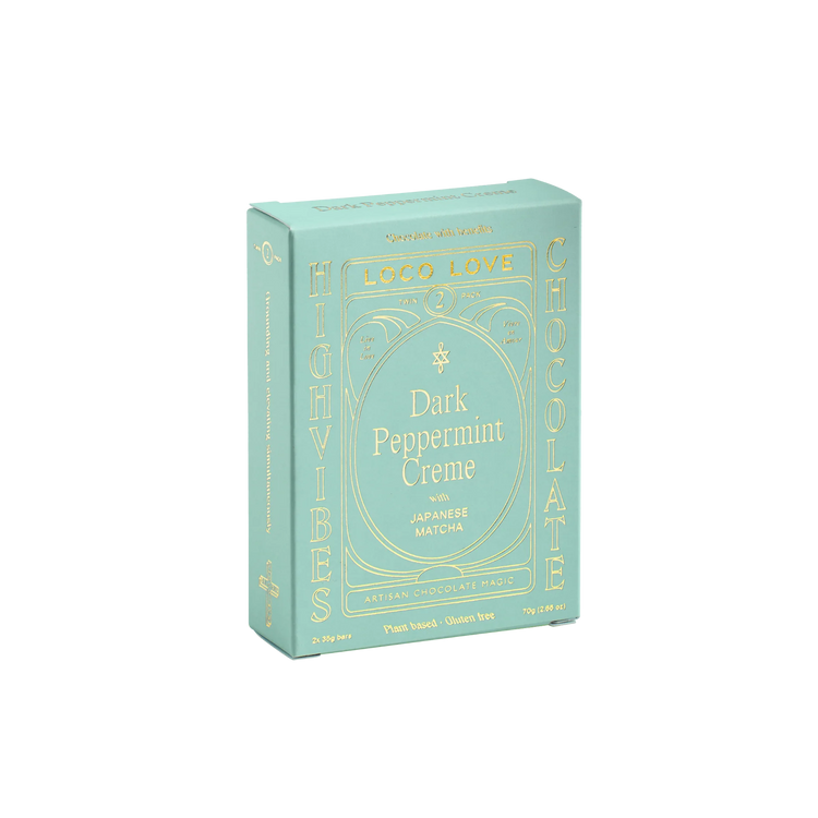 Loco Love Chocolate | Peppermint Creme | Twin Pack