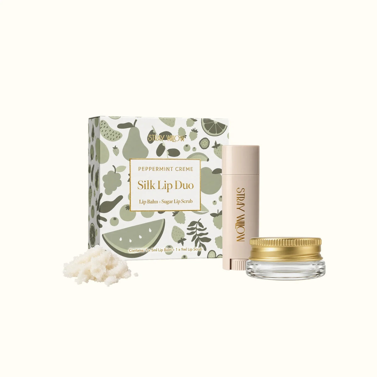 Silk Lip Duo | Peppermint Creme
