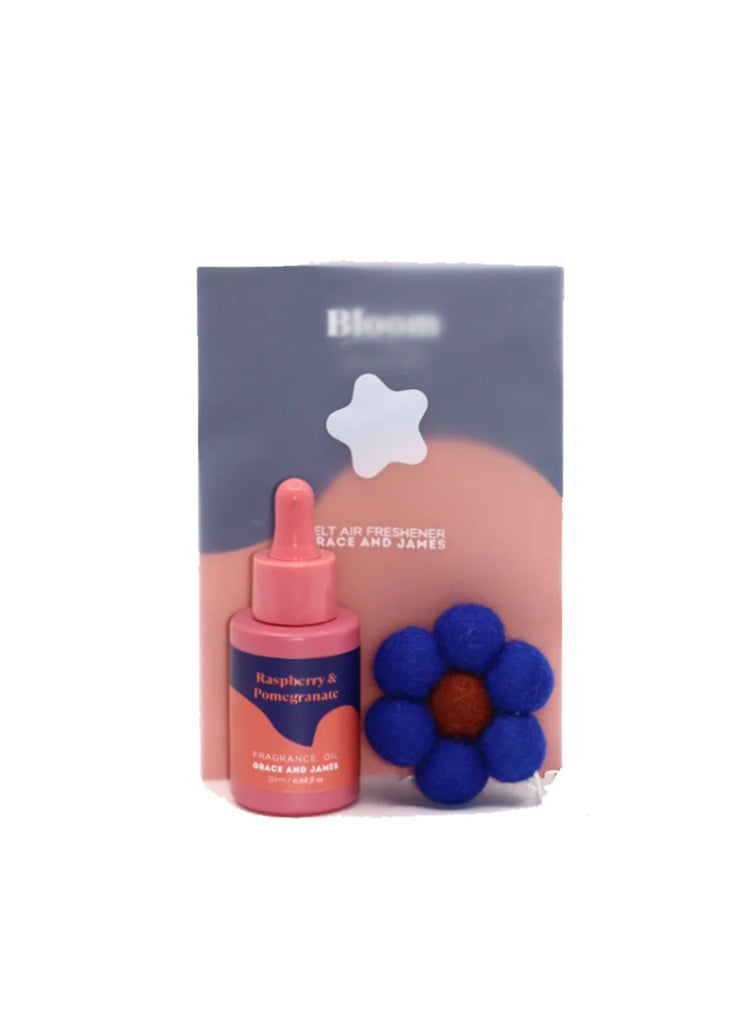 Raspberry & Pomegranate - Felt Air Freshener