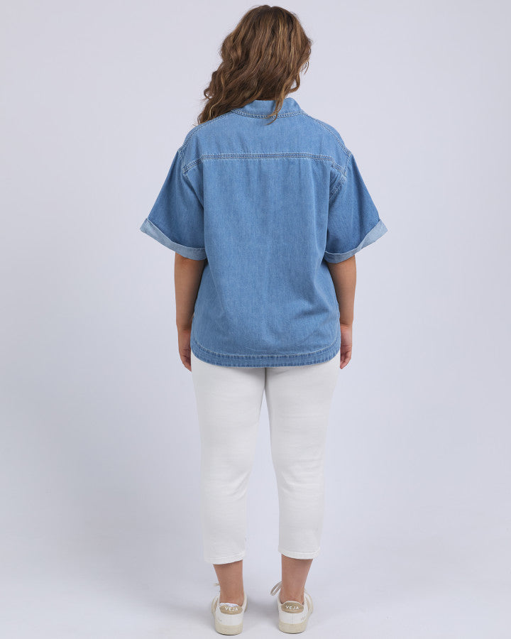 Annika SS Denim Shirt