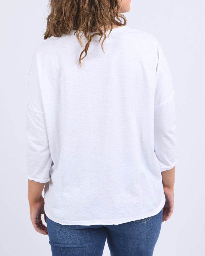 Anya LS Tee | White
