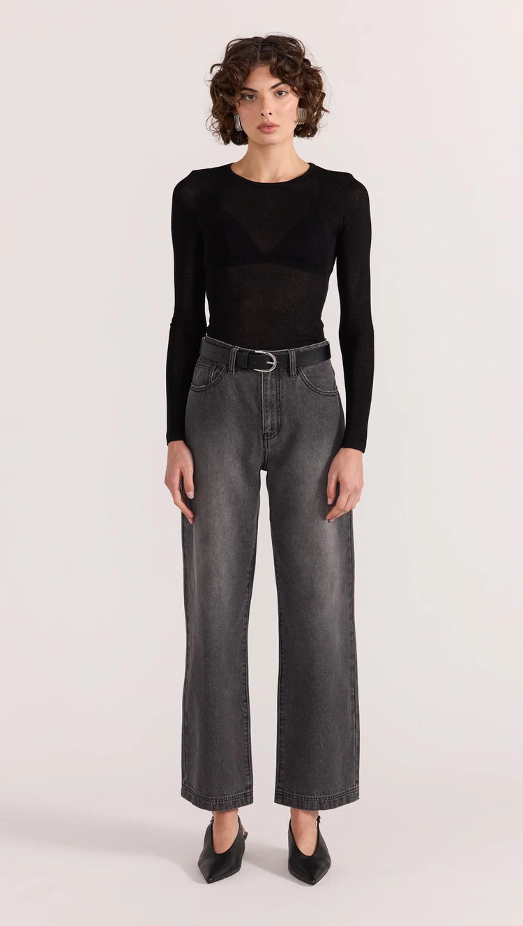 Asta Sheer Knit Top