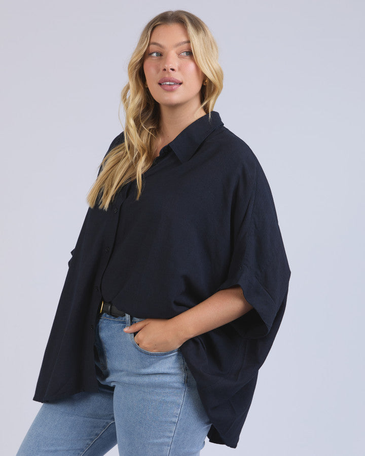 Blaise Shirt | Navy
