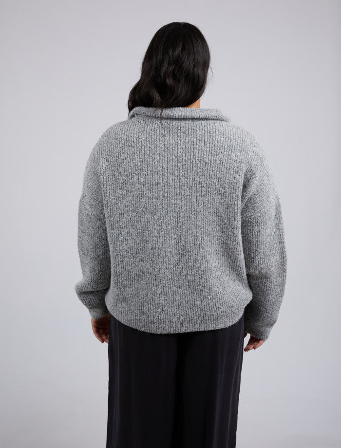 Bron Button Knit