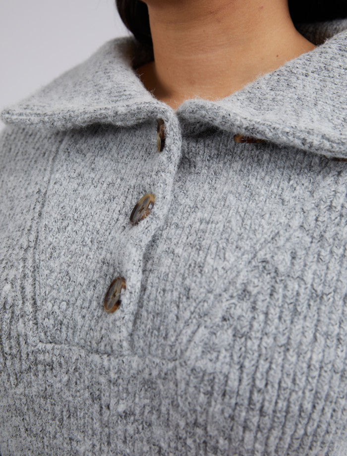 Bron Button Knit