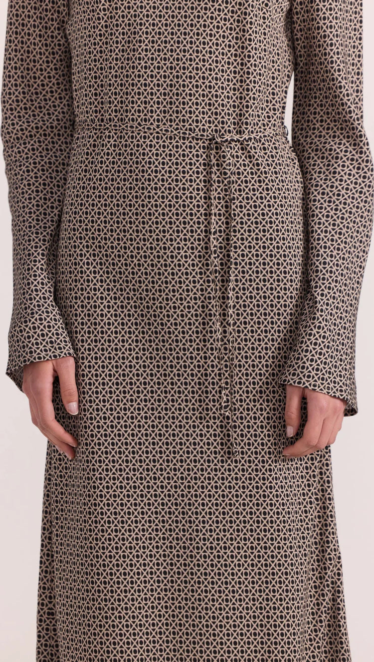 Calla Bias Midi Dress