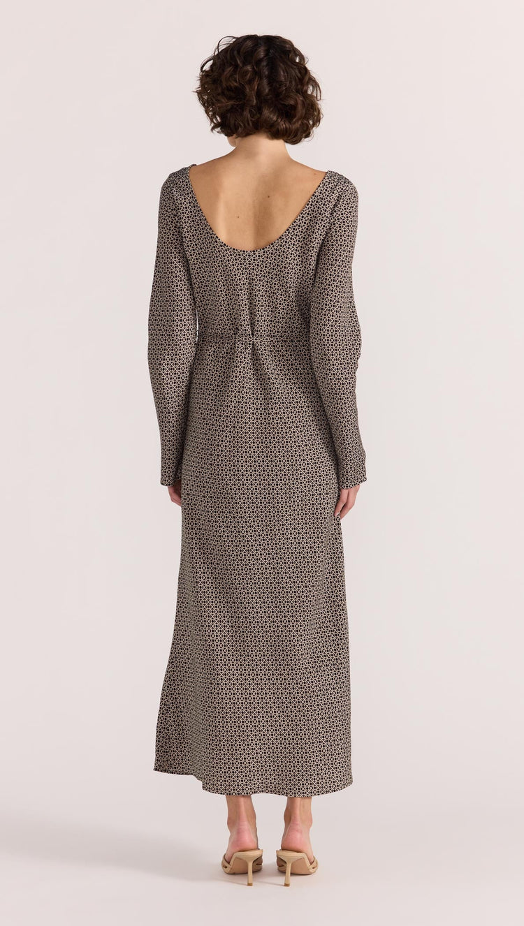 Calla Bias Midi Dress