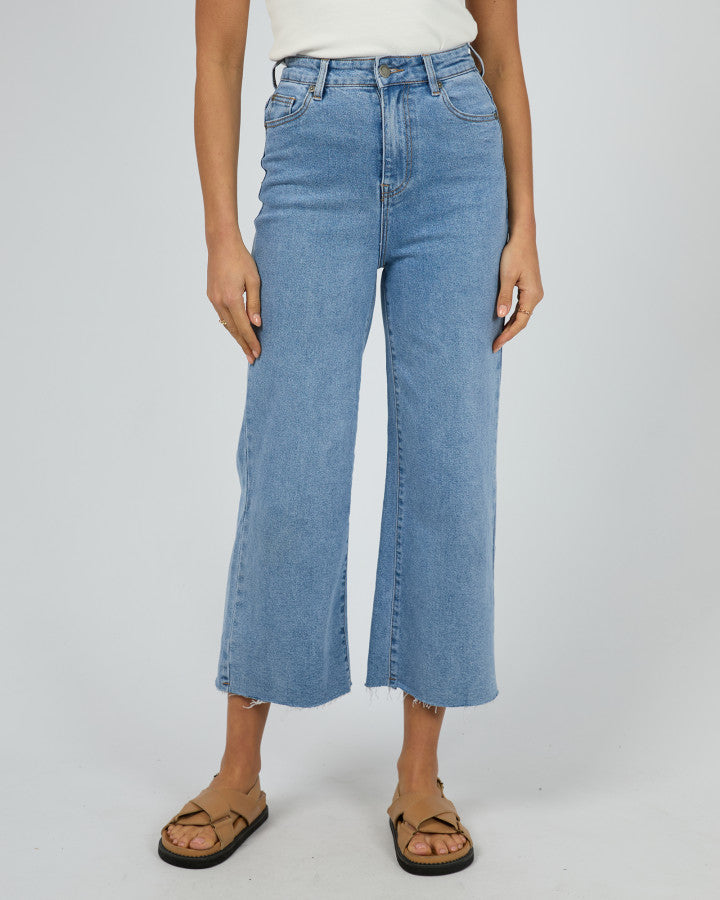 Charlie High Rise Wide Leg | Heritage Blue