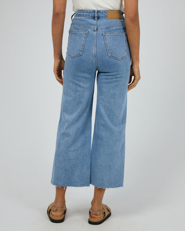 Charlie High Rise Wide Leg | Heritage Blue