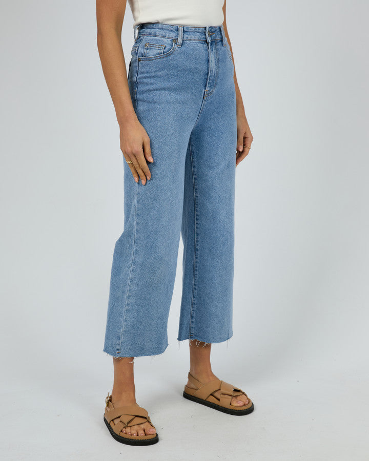 Charlie High Rise Wide Leg | Heritage Blue