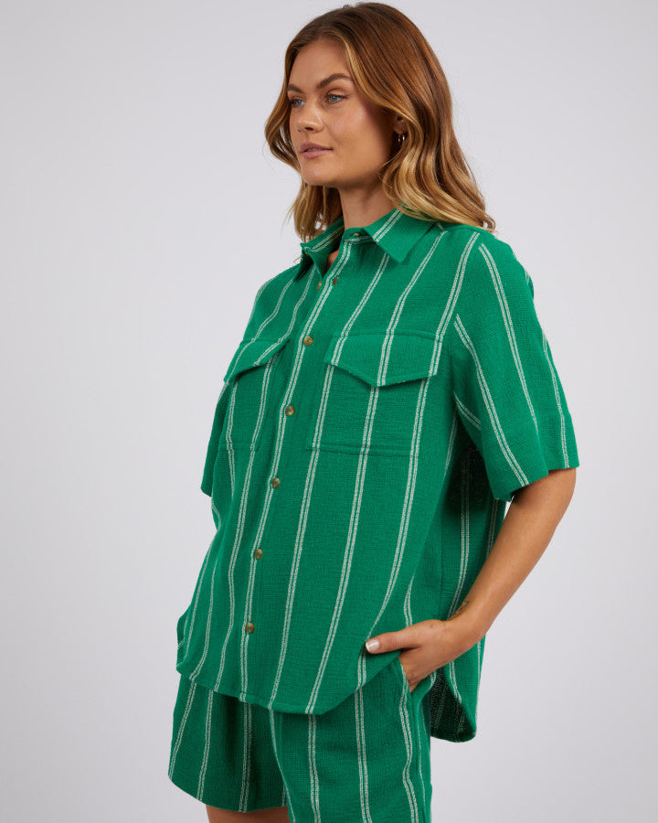 Circuit Shirt | Bright Green