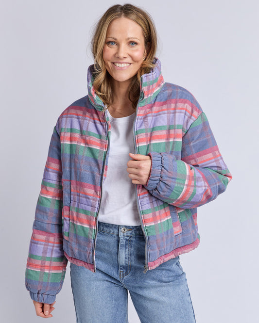 Cord Check Jacket