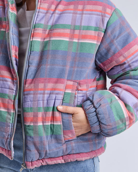 Cord Check Jacket