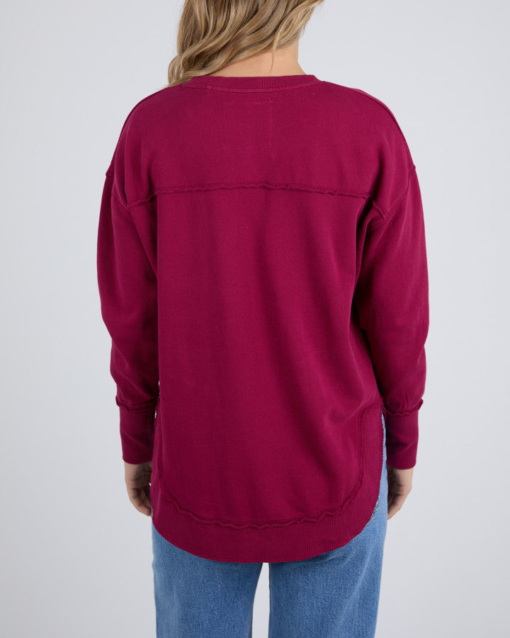 Delilah Crew | Beetroot Red
