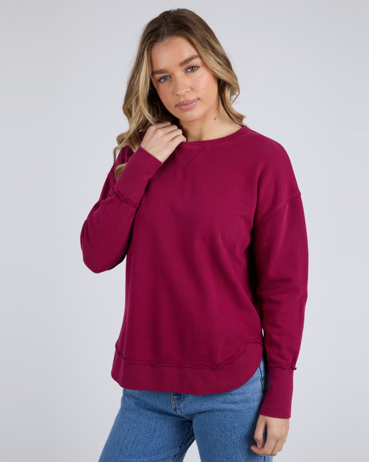 Delilah Crew | Beetroot Red