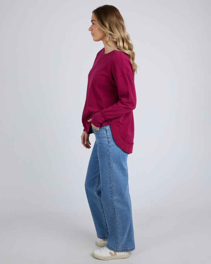 Delilah Crew | Beetroot Red