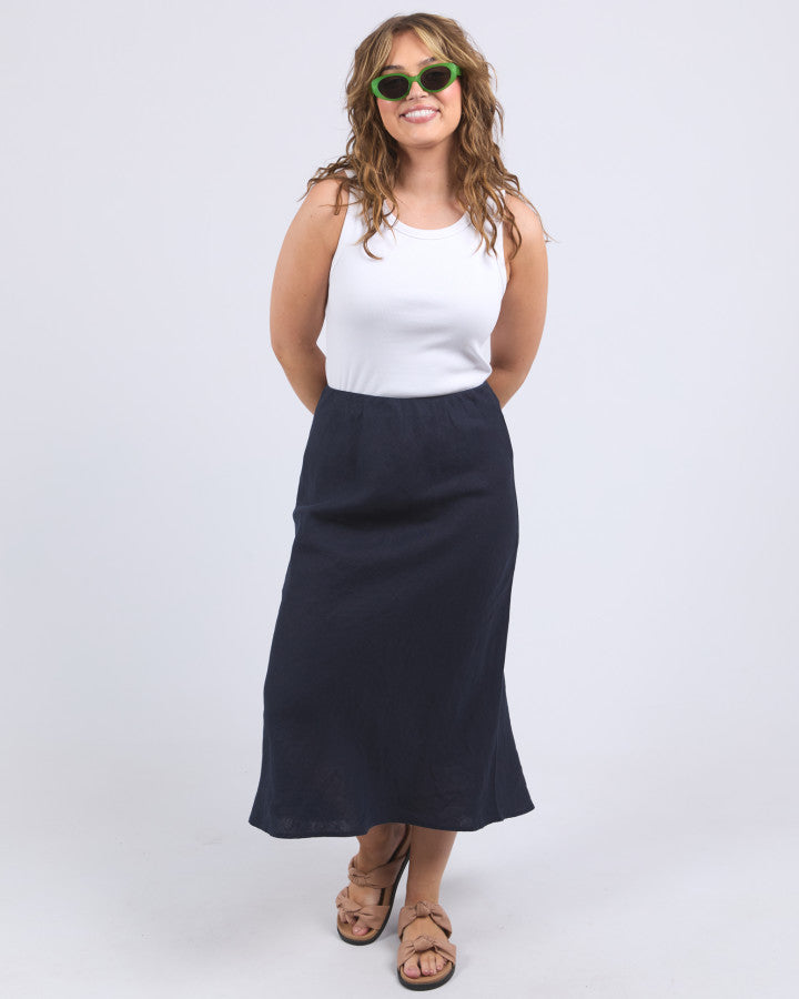 Eleni Skirt | Navy