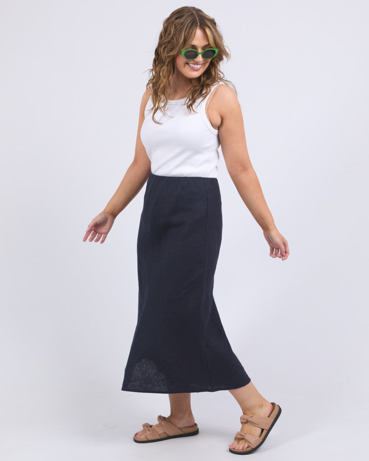 Eleni Skirt | Navy