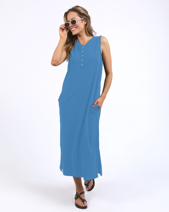 Elysian Dress | Azure Blue
