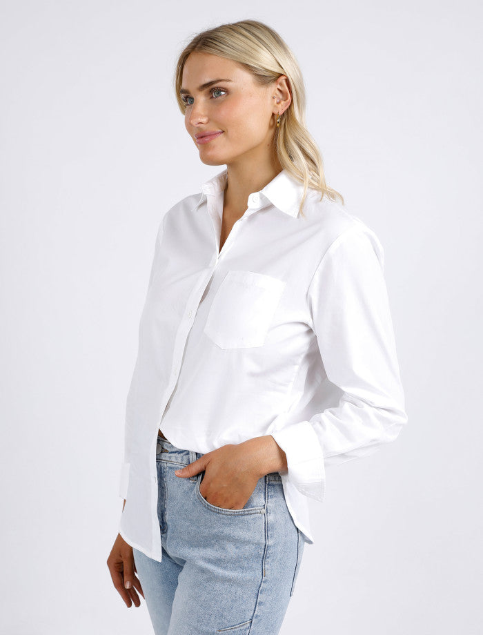 Gemma Shirt | White