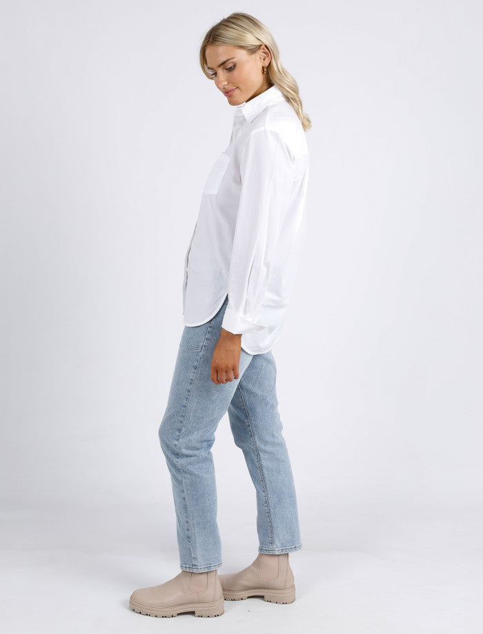 Gemma Shirt | White