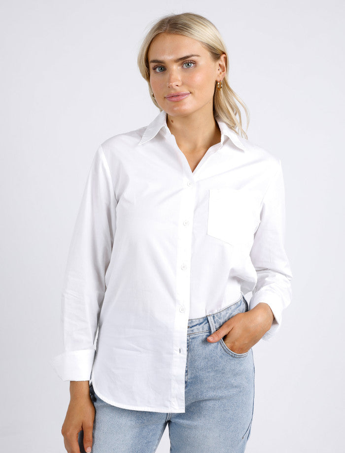 Gemma Shirt | White