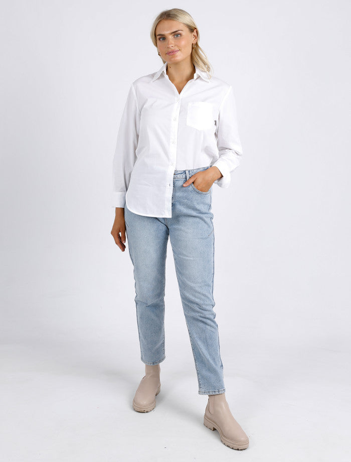 Gemma Shirt | White