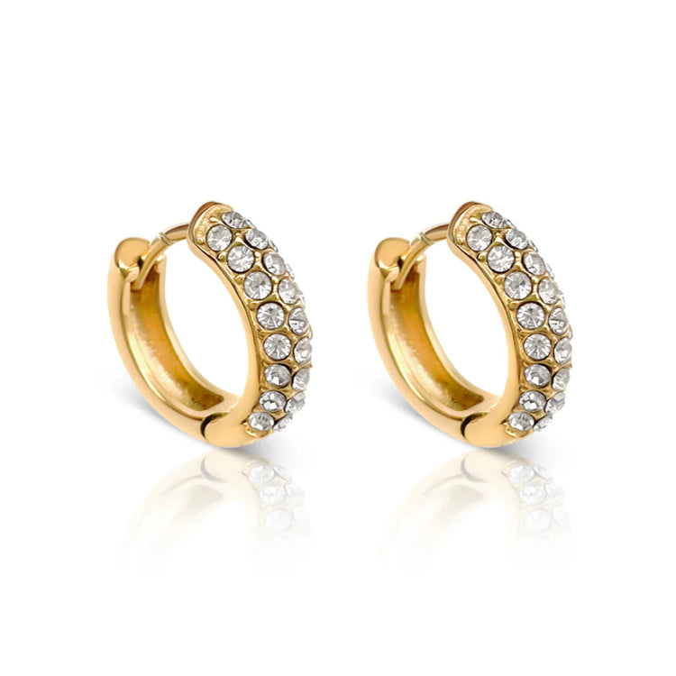 Gravitate Gold Hoop Earrings
