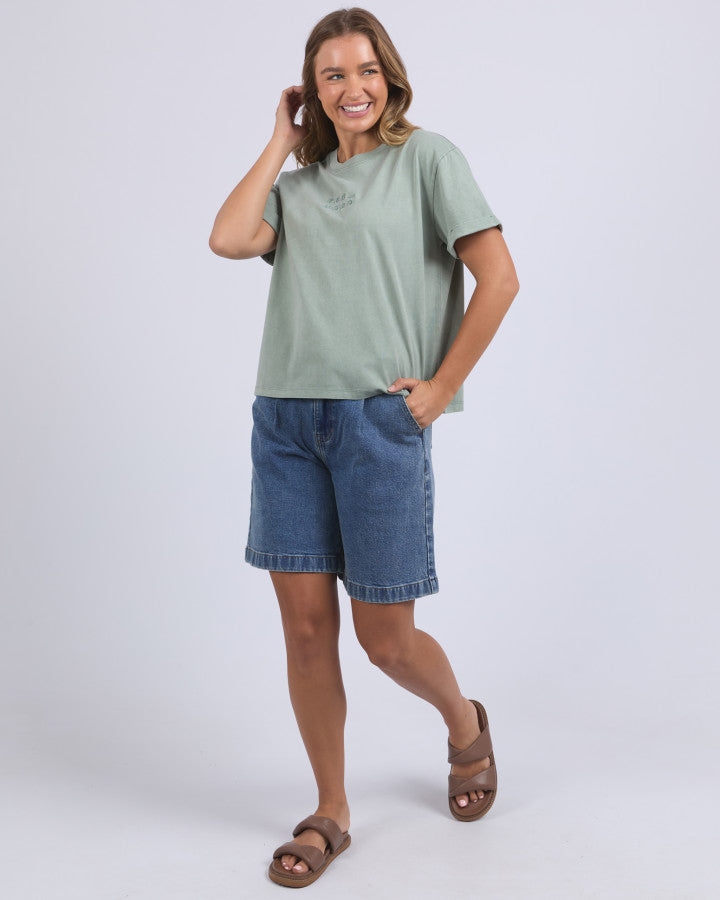 Huntleigh Oversized Tee | Green