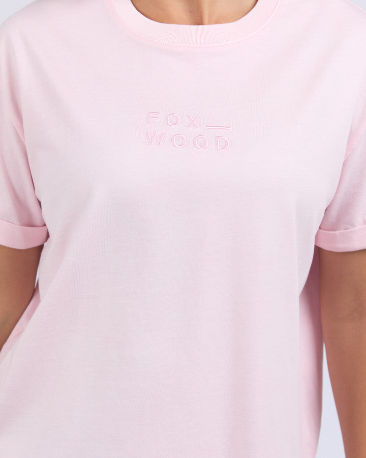 Huntleigh Oversize Tee | Pink