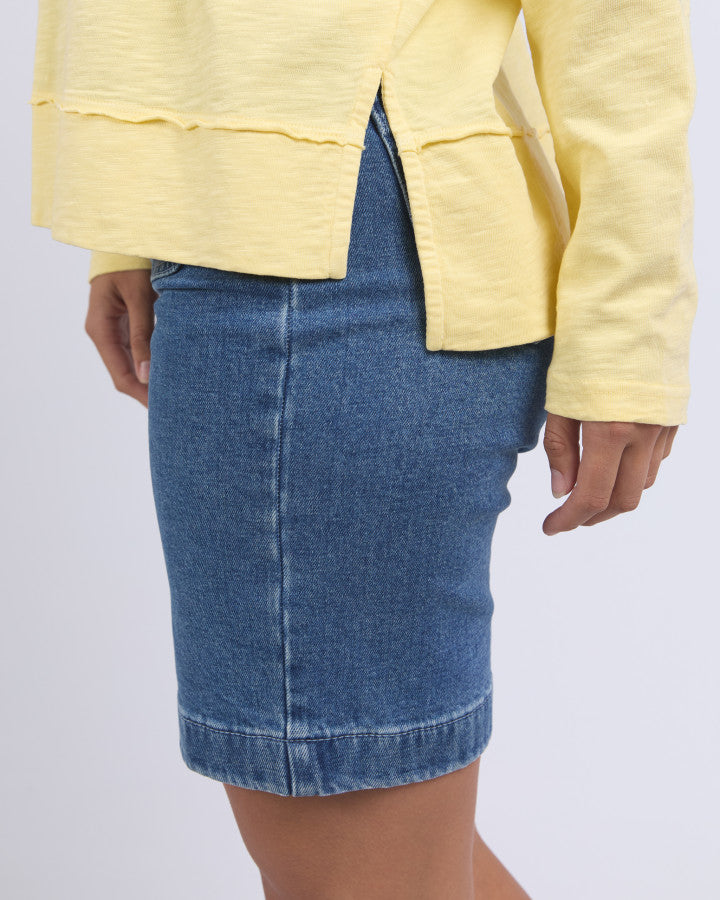 Jayne Throw On Top | Lemon