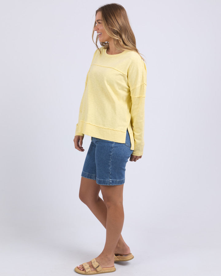 Jayne Throw On Top | Lemon