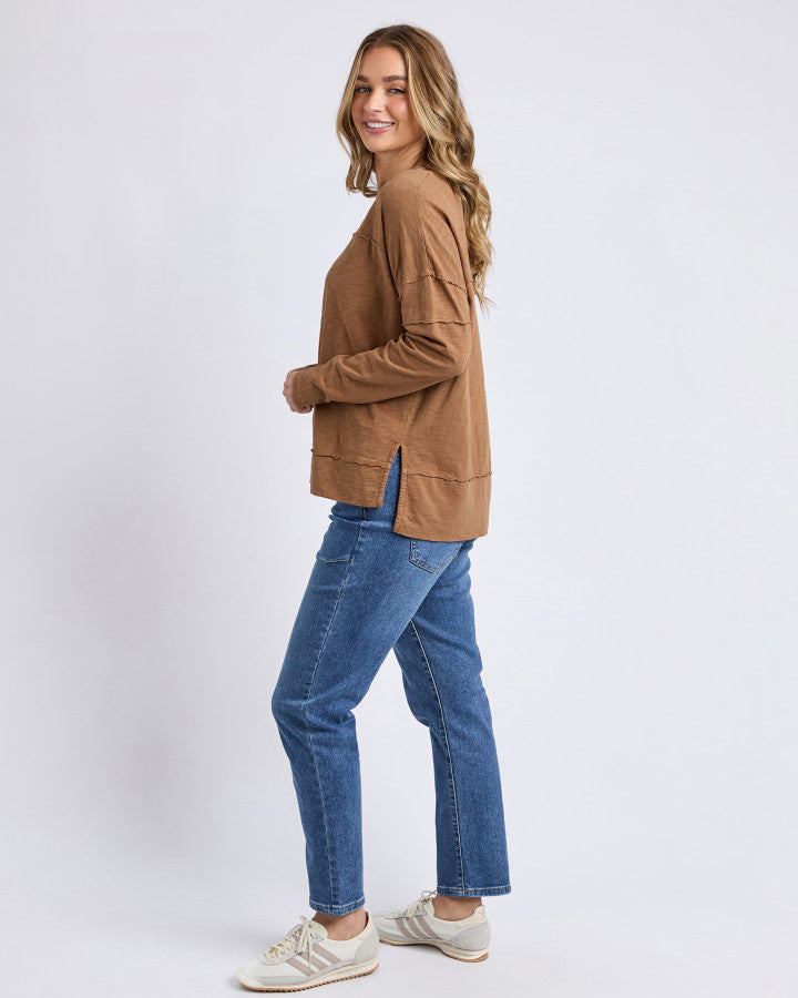Jayne Throw On Top | Toasted Coconut